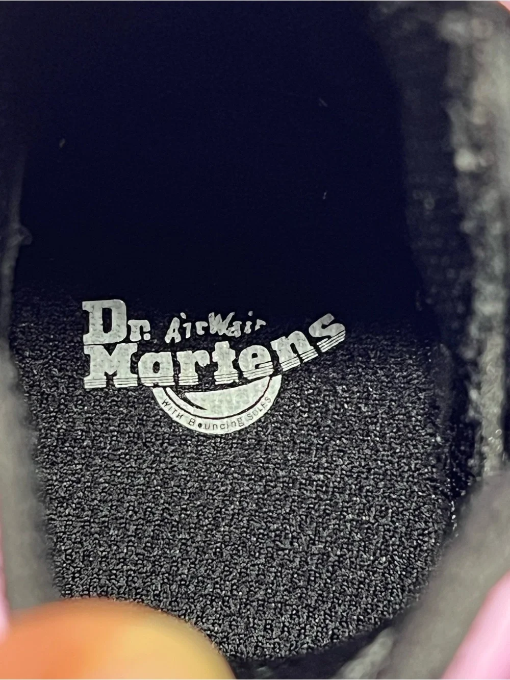 Dr. Martens Kids Light Pink Lace-Up Ankle Boots